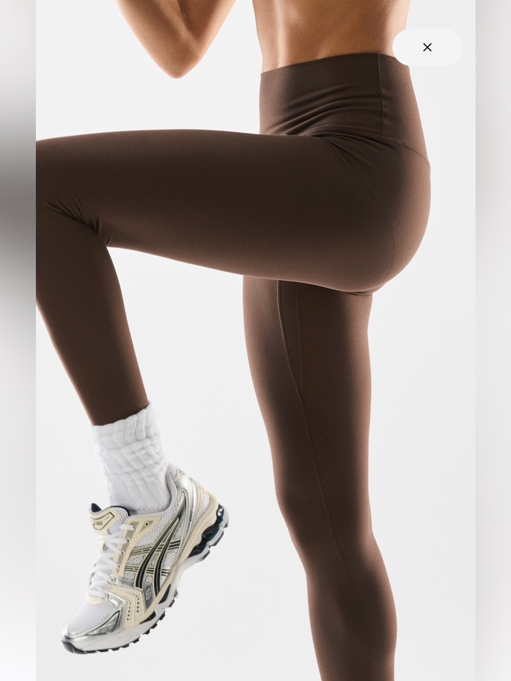 ✨ Like New Golden Butter Cheeky Hi-Rise Leggings in Rich Mocha Brown ✨